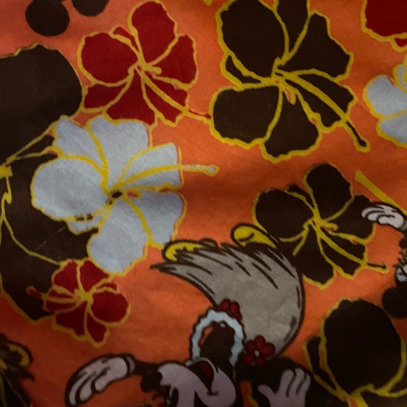 large Disneyland Minnie mouse Hawaiian BoHo/beach style purse very cute✨🍍✨ - Picture 9 of 12